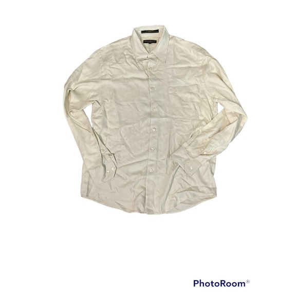 Donna Karan Other - Donna Karen Men’s Cream button down size 15 1/2